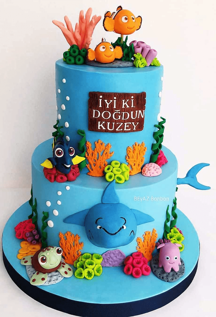 Wonderful Finding Dory Cake Design