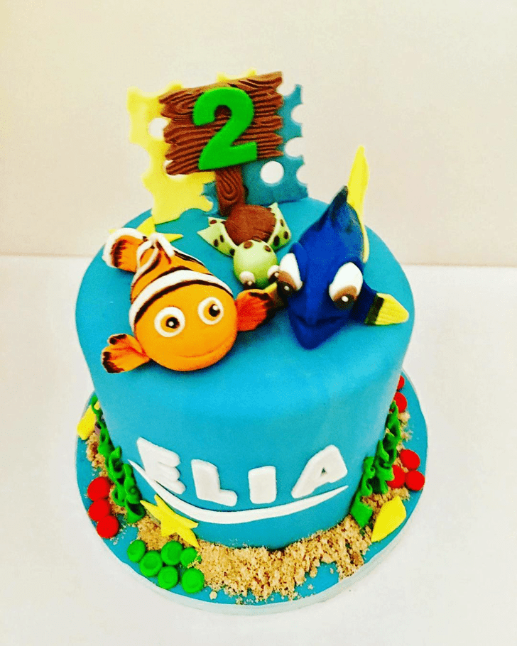 Admirable Finding Nemo Cake Design