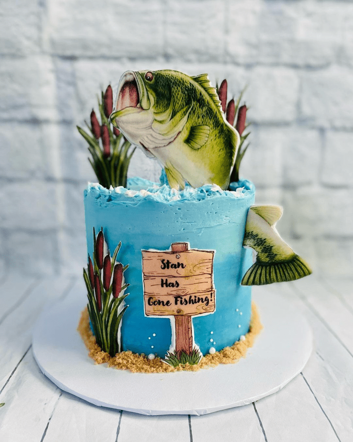 Classy Fishing Cake
