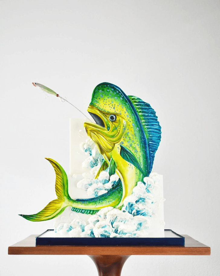Divine Fishing Cake