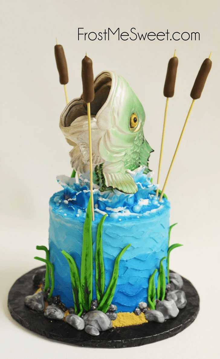 Enticing Fishing Cake