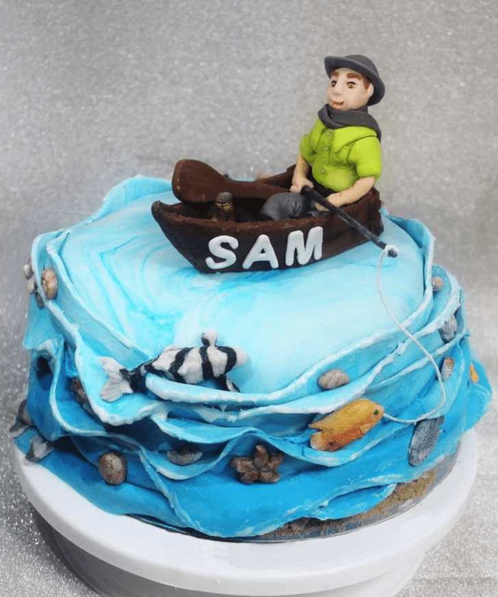 Magnificent Fishing Cake