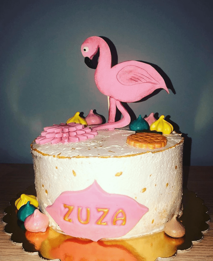 Excellent Flamingo Cake