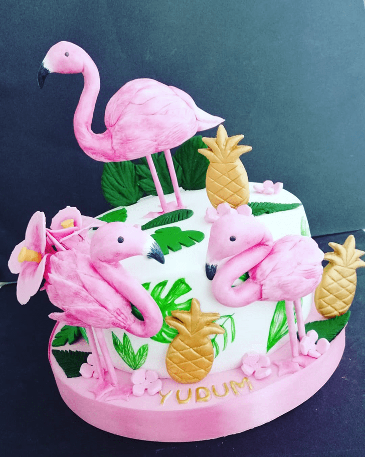Marvelous Flamingo Cake