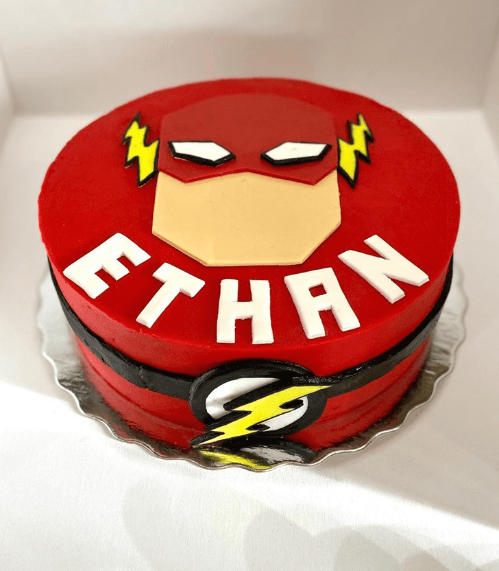 Admirable The Flash Cake Design