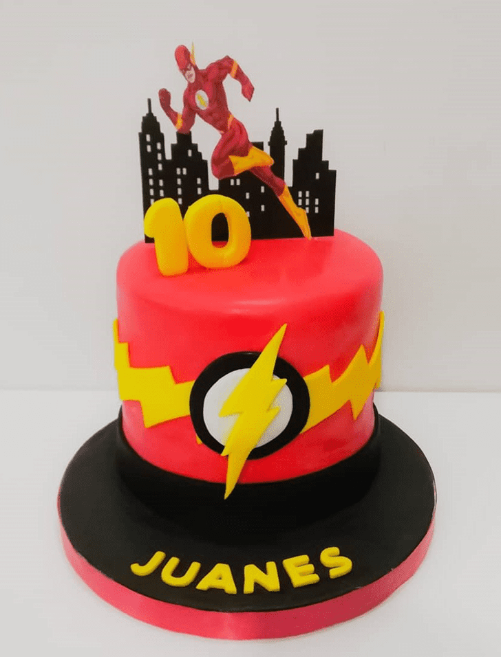 Divine The Flash Cake