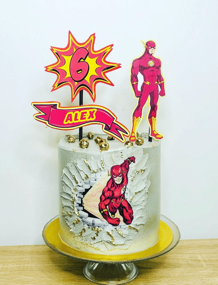 Enthralling The Flash Cake