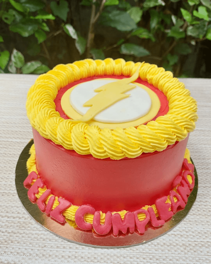 Excellent The Flash Cake
