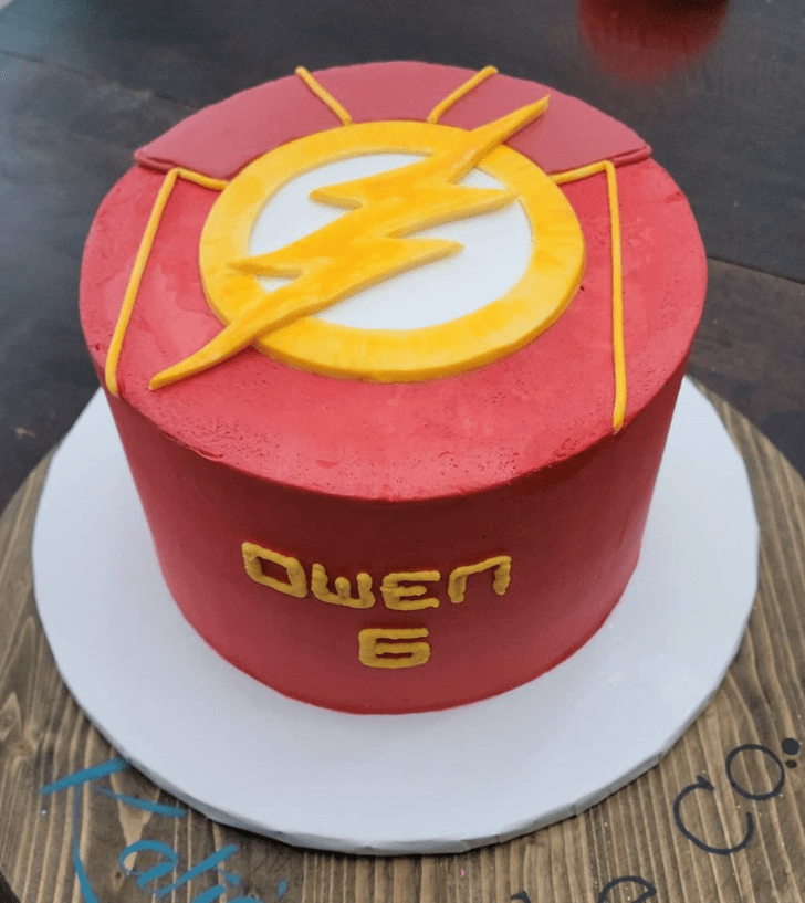 Fetching The Flash Cake