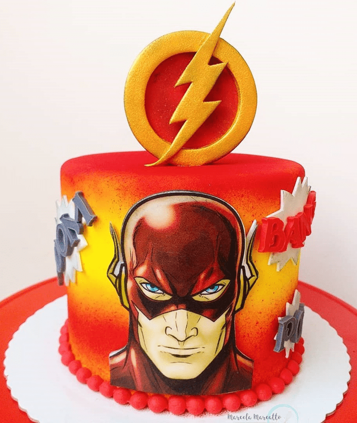 Gorgeous The Flash Cake
