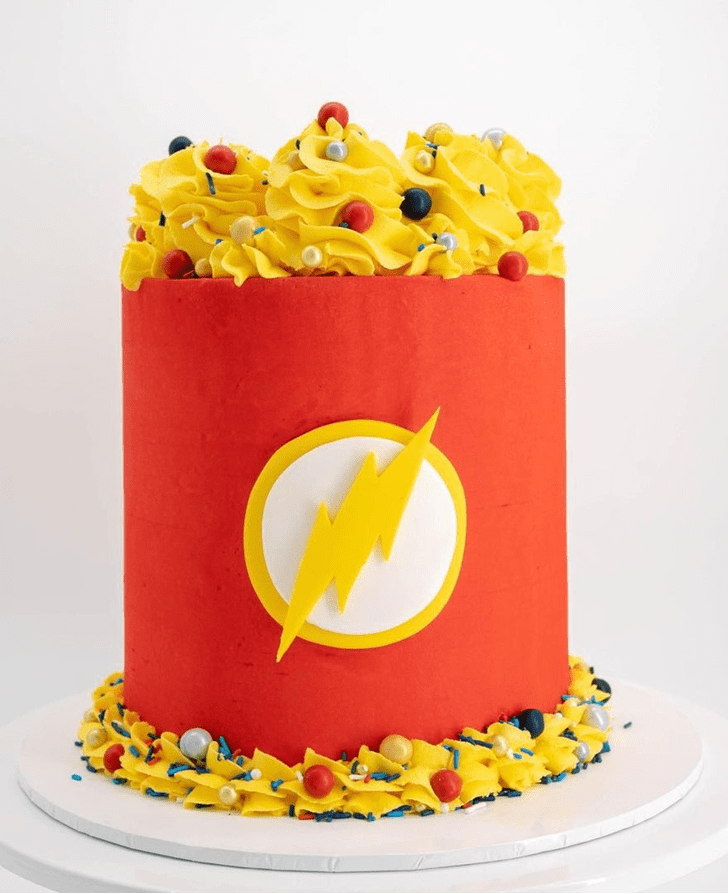 Marvelous The Flash Cake