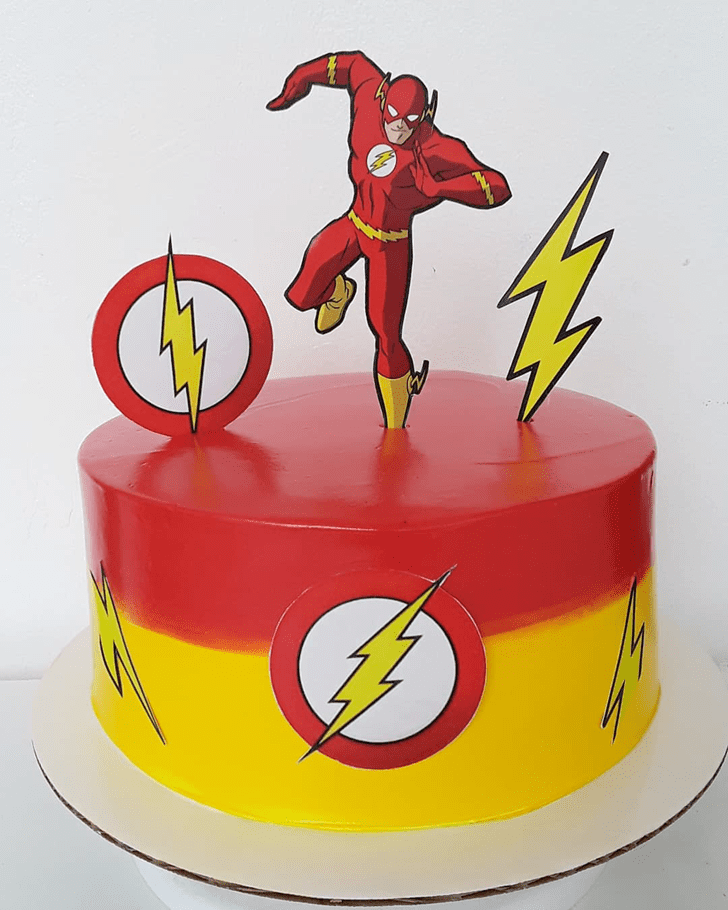 Nice The Flash Cake