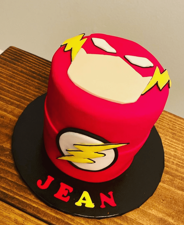 Shapely The Flash Cake