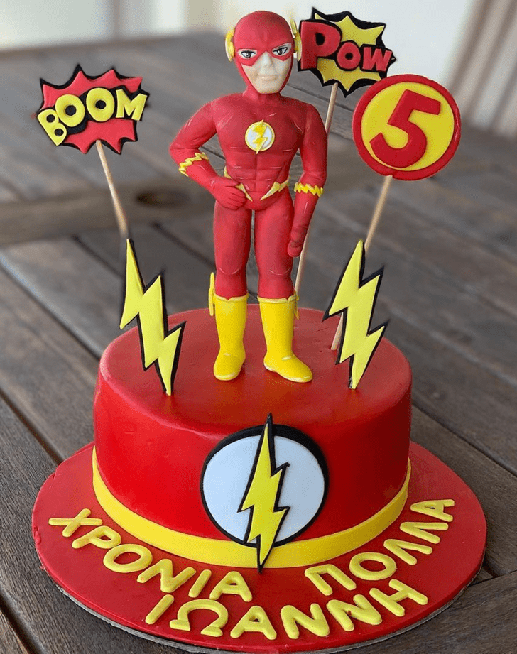 Stunning The Flash Cake