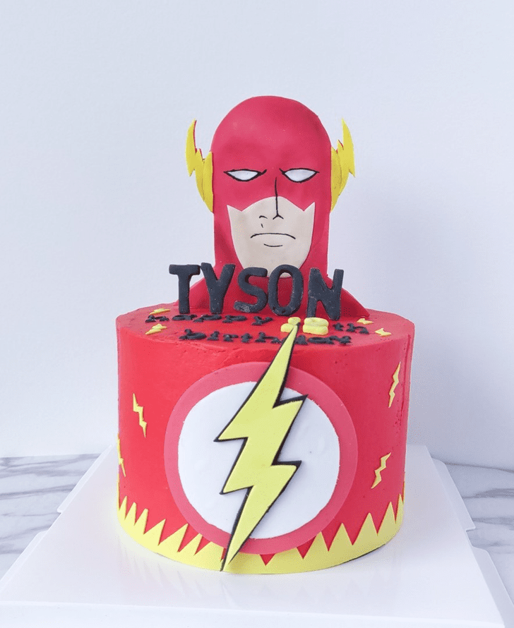 Wonderful The Flash Cake Design