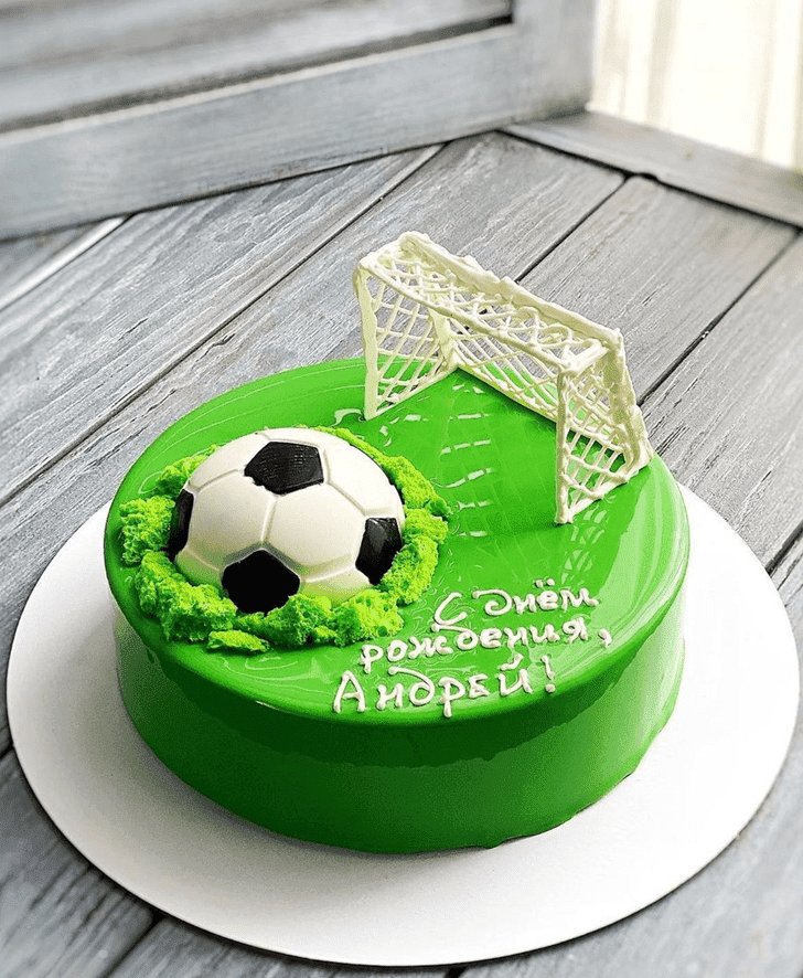 Admirable Football Cake Design