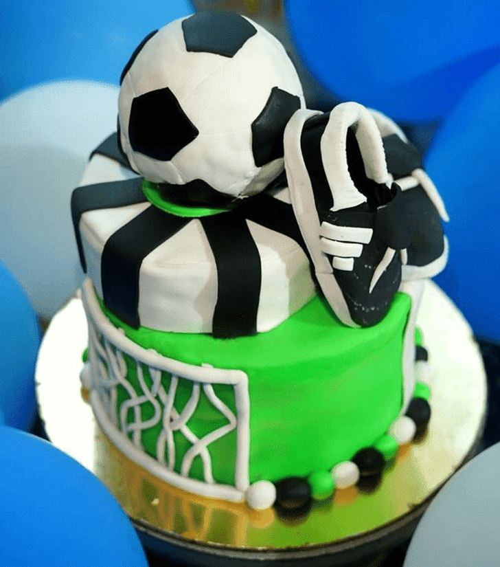 Divine Football Cake