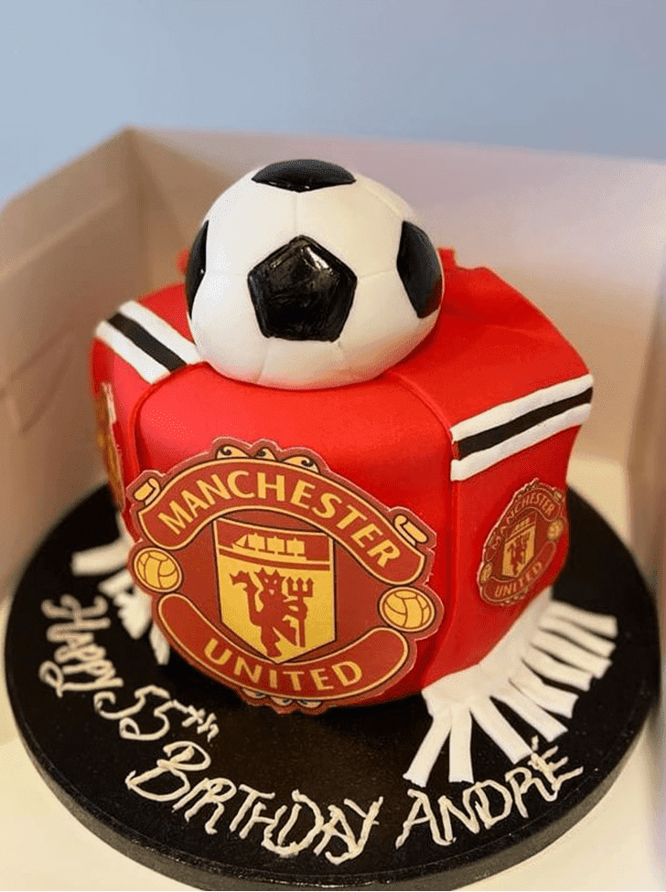 Excellent Football Cake