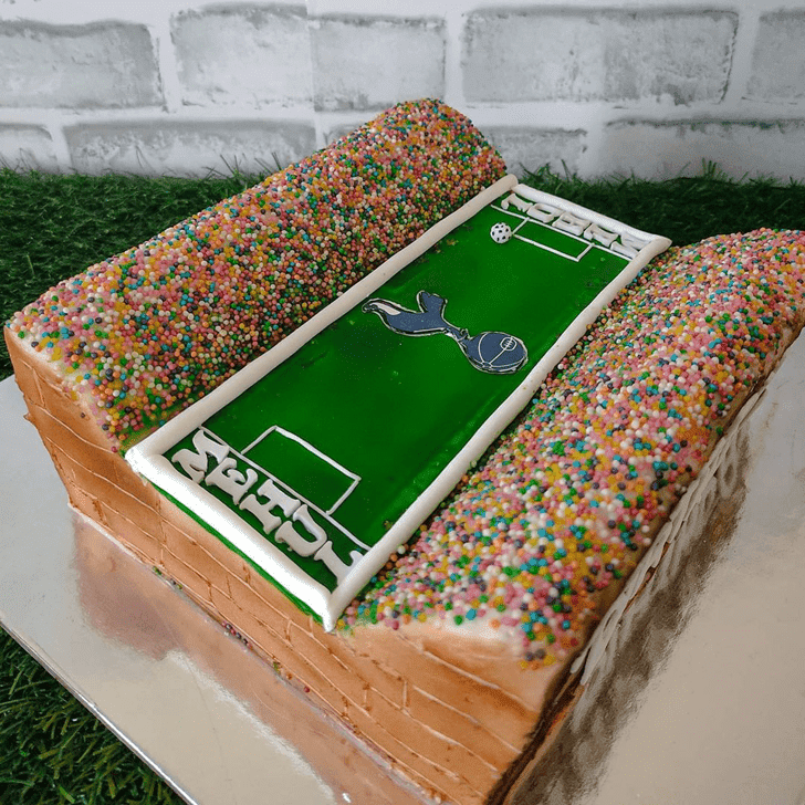 Lovely Football Cake Design