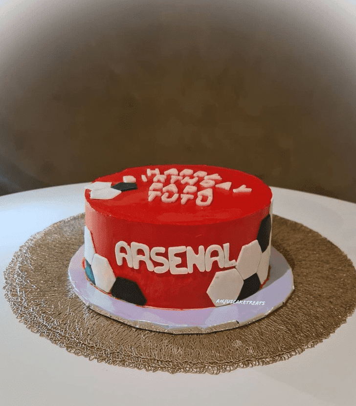 Marvelous Football Cake