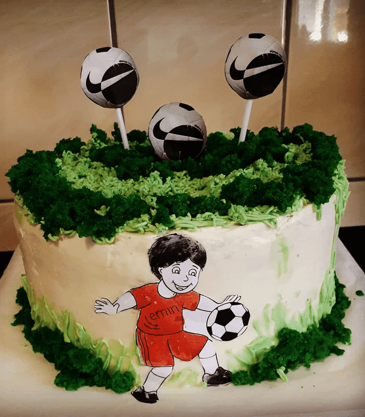 Ravishing Football Cake