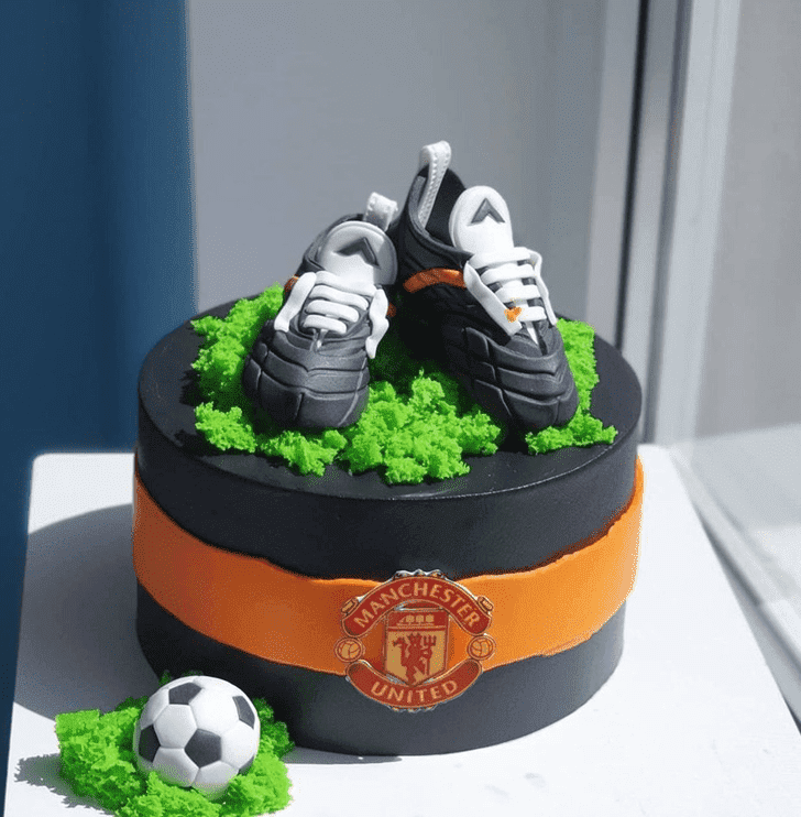 Wonderful Football Cake Design