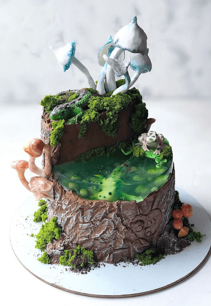 Adorable Forest Cake