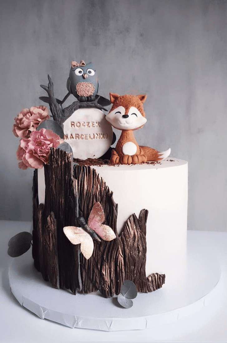 Alluring Forest Cake