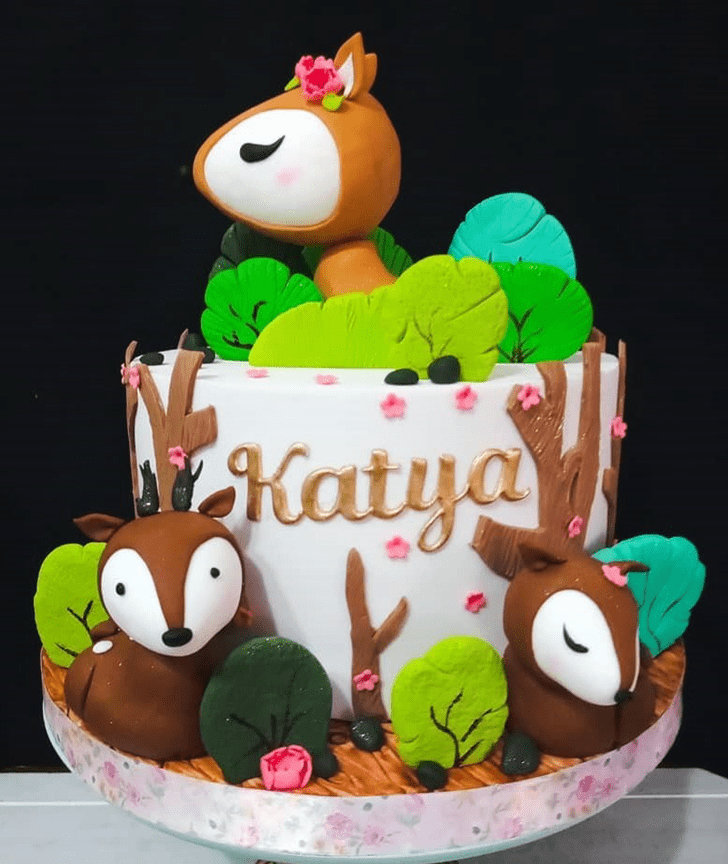Beauteous Forest Cake