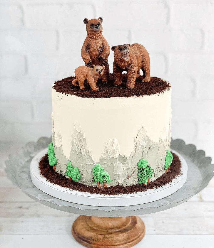 Captivating Forest Cake