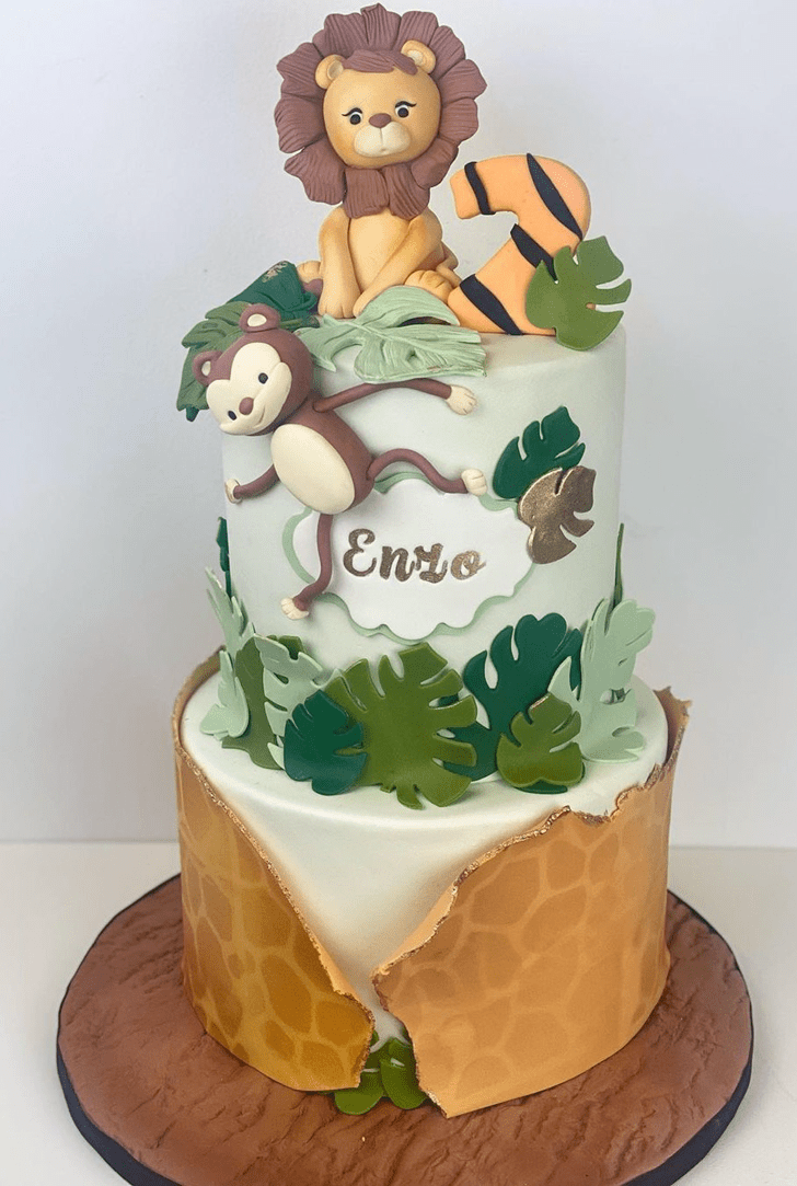 Enthralling Forest Cake