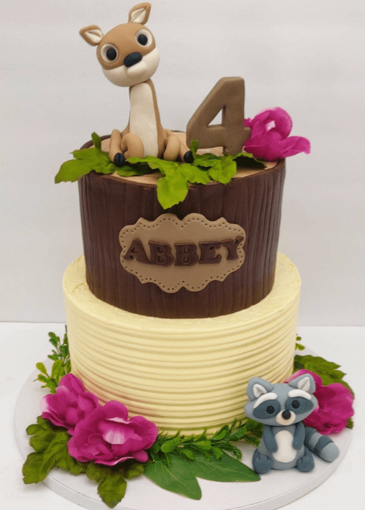 Fascinating Forest Cake