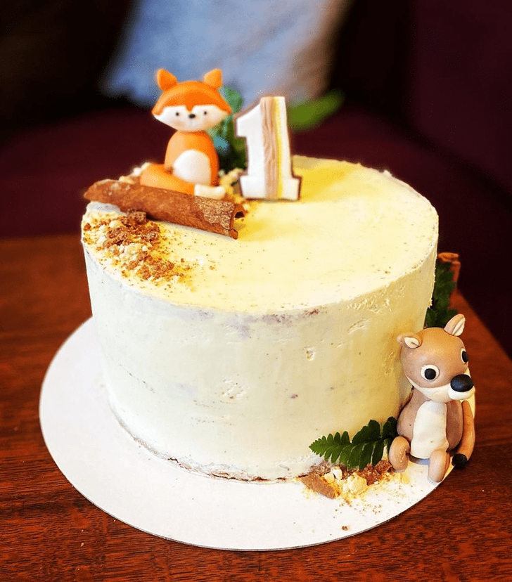 Graceful Forest Cake