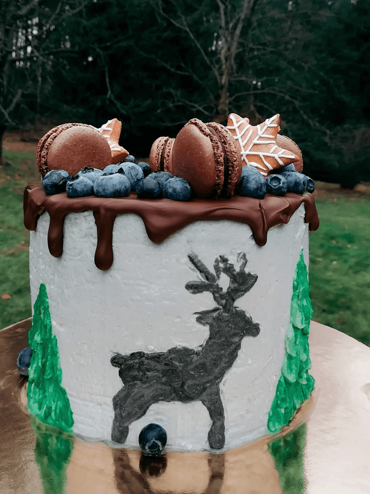Pleasing Forest Cake
