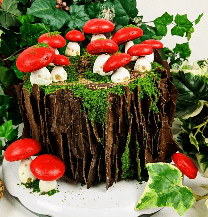 Radiant Forest Cake