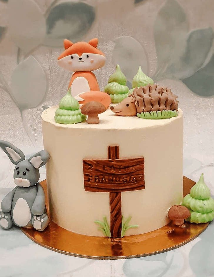 Ravishing Forest Cake