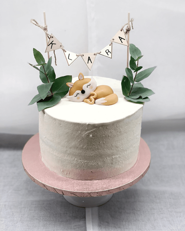 Beauteous Fox Cake