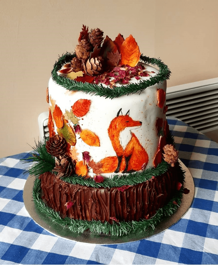 Bewitching Fox Cake