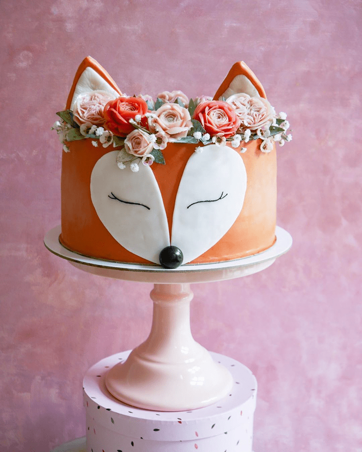 Dazzling Fox Cake
