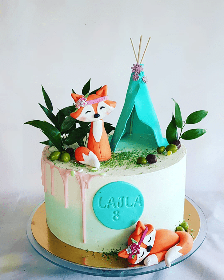 Exquisite Fox Cake
