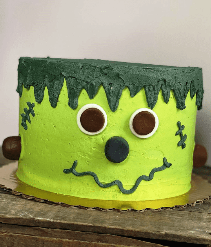 Admirable Frankenstein Cake Design