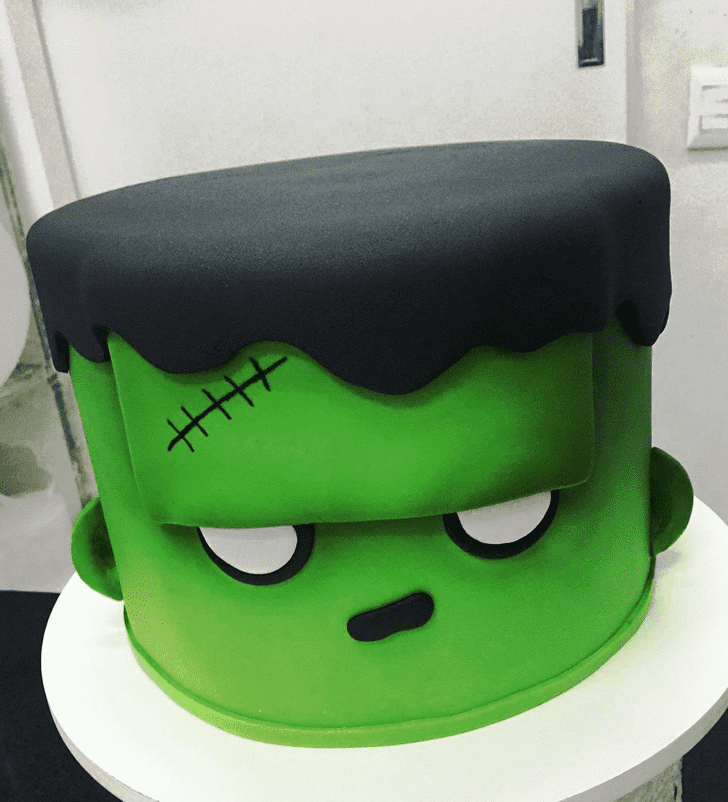 Appealing Frankenstein Cake