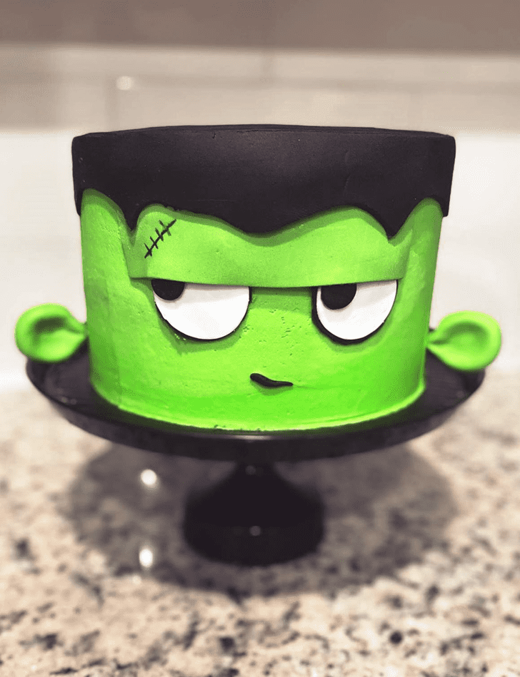 Charming Frankenstein Cake