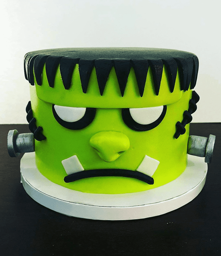 Cute Frankenstein Cake