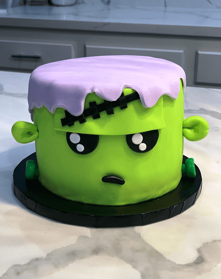 Divine Frankenstein Cake