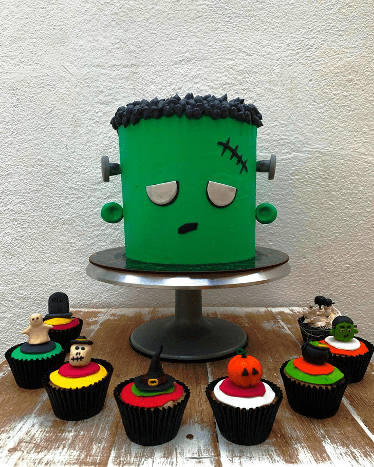 Fair Frankenstein Cake