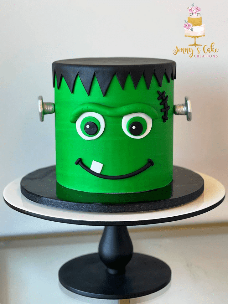 Lovely Frankenstein Cake Design