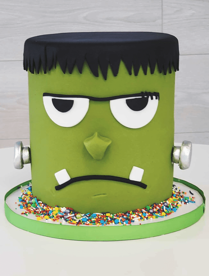 Nice Frankenstein Cake