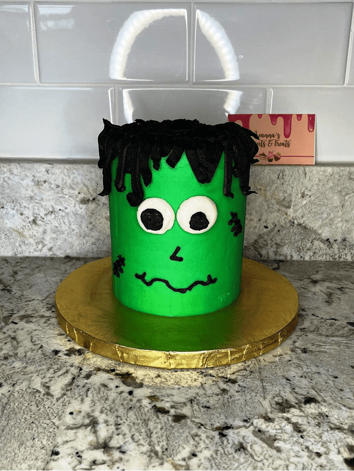 Radiant Frankenstein Cake