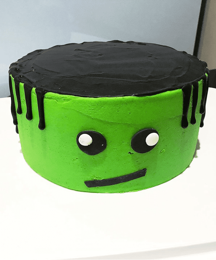Refined Frankenstein Cake